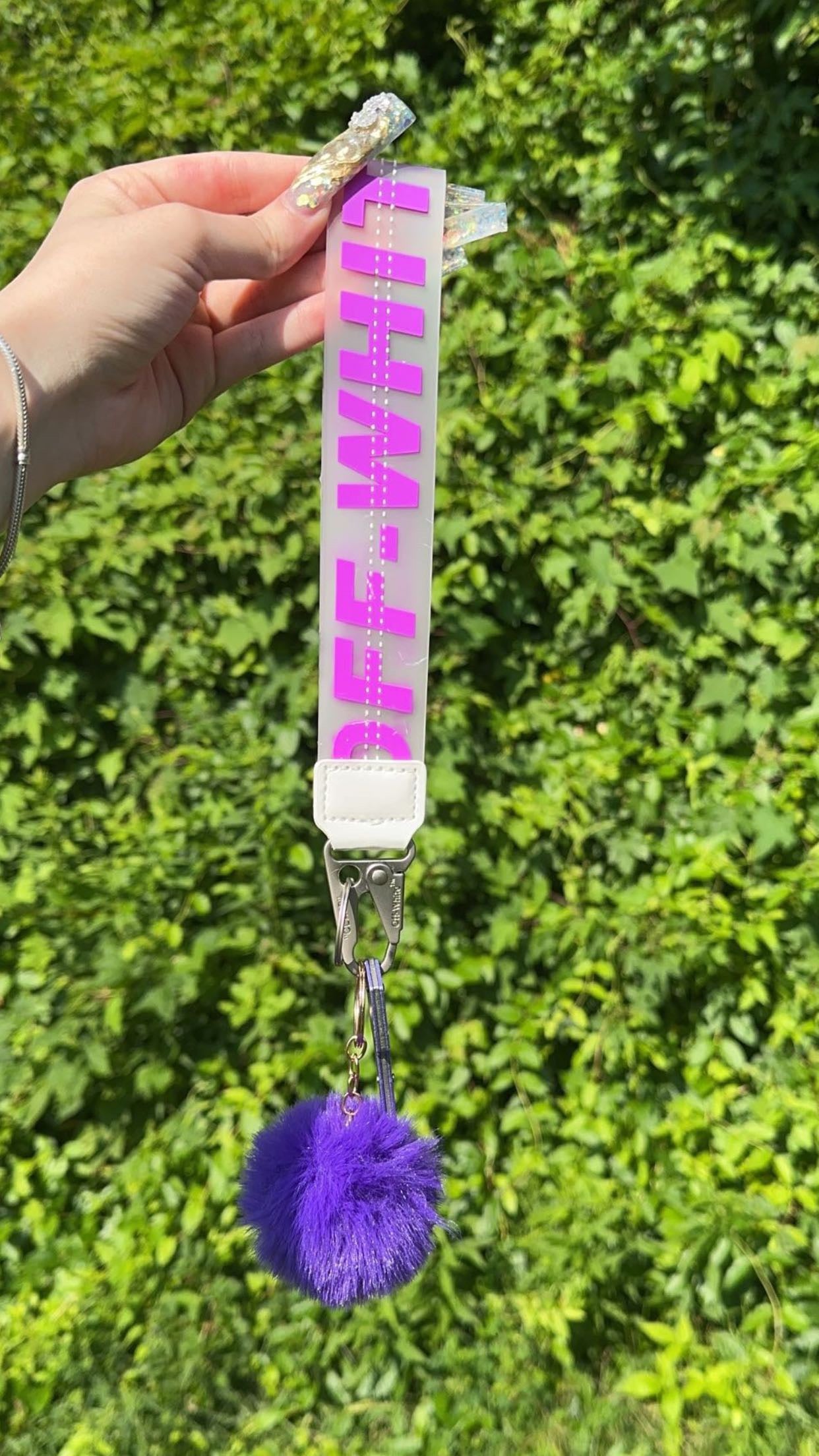 OFW PURPLE KEYCHAIN